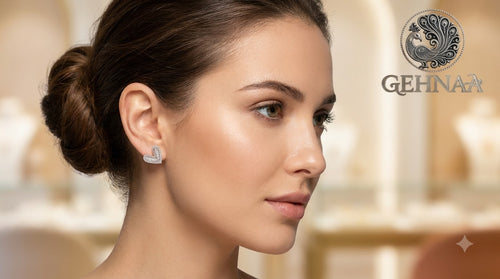 ❤ The Baguette Heart Studs ❤